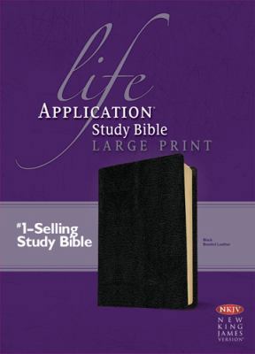 Life Application Study Bible-NKJV-Large Print [Large Print] 141437898X Book Cover