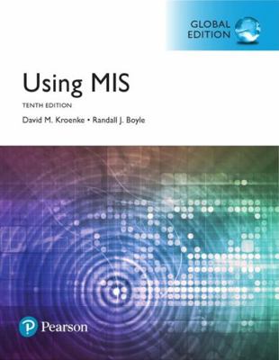 Using MIS, Global Edition 1292222506 Book Cover
