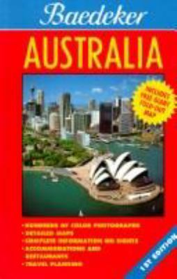 Baedeker Guide: Australia (AA Baedeker's Guides) 0749511583 Book Cover
