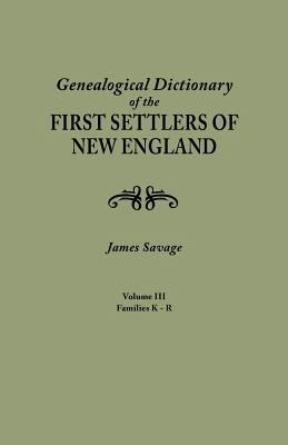 Genealogical Dictionary of the First Settlers o... 0806309628 Book Cover