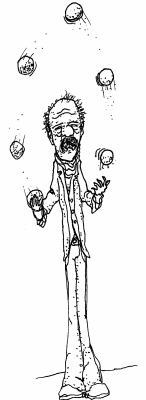 The Man Who Juggled His Balls 0615461301 Book Cover