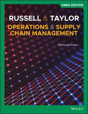Operations and Supply Chain Management 1119668700 Book Cover