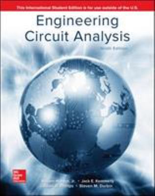 ISE Engineering Circuit Analysis 1260084884 Book Cover