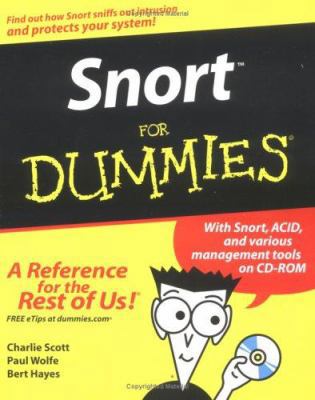 Snort?for Dummies 0764568353 Book Cover