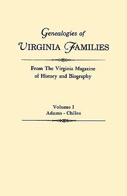 Genealogies of Virginia Families from the Virgi... B001393Q6C Book Cover