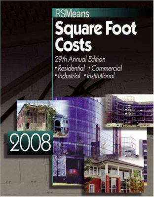 RSMeans Square Foot Costs 2008 0876290551 Book Cover