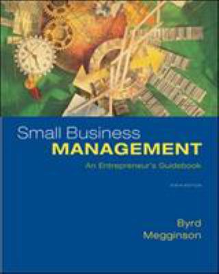 Small Business Management: An Entrepreneur's Gu... 0073405078 Book Cover