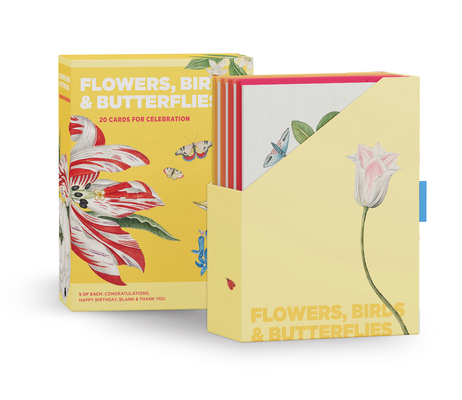 Flowers, Birds, & Butterflies Celebrations Boxe... 1087512379 Book Cover