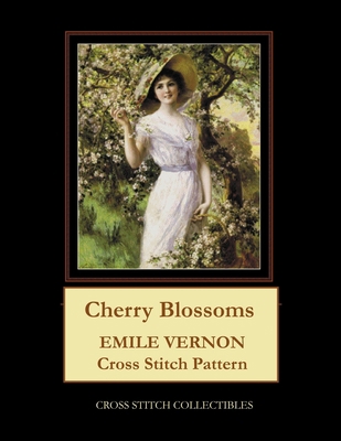 Cherry Blossoms: Emile Vernon Cross Stitch Pattern B08TZ9M19R Book Cover