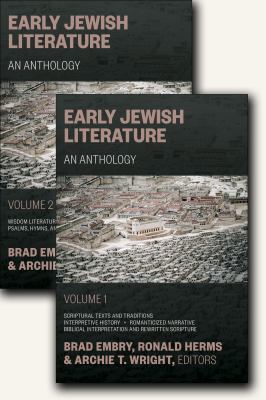 Early Jewish Literature: An Anthology 0802866697 Book Cover