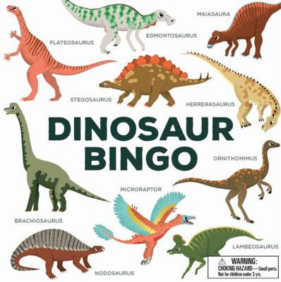 Dinosaur Bingo: (An Easy-To-Play Game for Child... 1786272415 Book Cover
