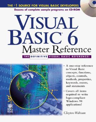 Visual Basic 6 Master Reference: The Definitive... 0764532537 Book Cover