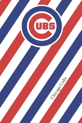 Chicago Cubs: Cubs Striped Notebook & Journal -... 1712289519 Book Cover