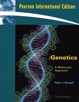 Igenetics: A Molecular Approach. Peter J. Russell 0321610229 Book Cover