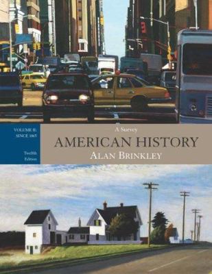 American History: A Survey, Volume 2, W/Powerwe... 0073255068 Book Cover