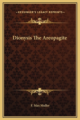 Dionysis The Areopagite 1169203027 Book Cover