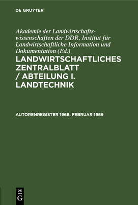 Februar 1969 [German] 3112646231 Book Cover