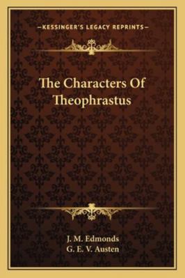 The Characters Of Theophrastus 1163232645 Book Cover