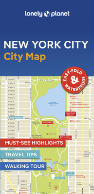 Lonely Planet New York City Map: Durable, Water... 1787016021 Book Cover