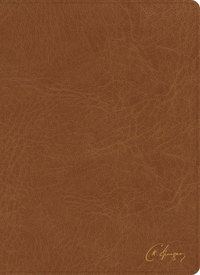 KJV Spurgeon Study Bible, Tan Leathertouch 1430082658 Book Cover