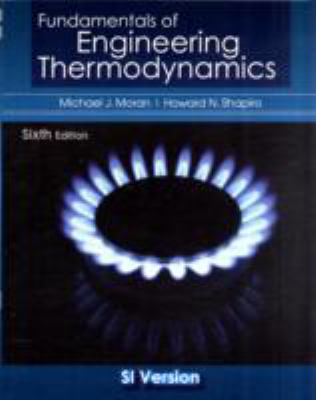 Fundamentals of Engineering Thermodynamics 0470540192 Book Cover