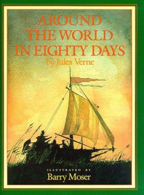 Around the World in Eighty Days 0688075088 Book Cover