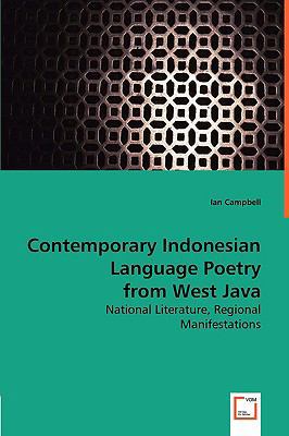 Contemporary Indonesian Language Poetry from We... 3639009525 Book Cover