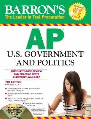 Barron's AP U.S. Government and Politics [With ... 1438071337 Book Cover