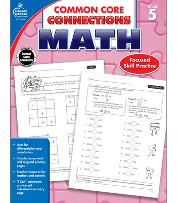 Common Core Connections Math, Grade 5 B00QFWNZ04 Book Cover