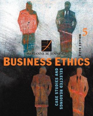 Business Ethics: Case Studies And Selected Read... 0324204892 Book Cover
