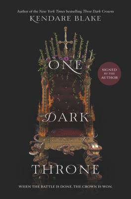 One Dark Throne - SIGNED / AUTOGRAPHED COPY 0062699350 Book Cover