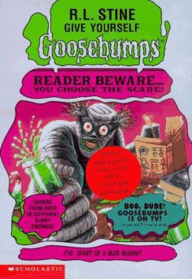 Diary of a Mad Mummy (Give Yourself Gossebumps ... 0590847678 Book Cover