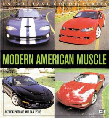 Modern American Muscle (Enthusiast Color Series) 0760306095 Book Cover