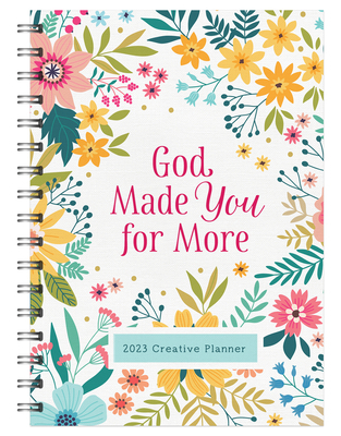 God Made You for More Creative Planner 1636093078 Book Cover