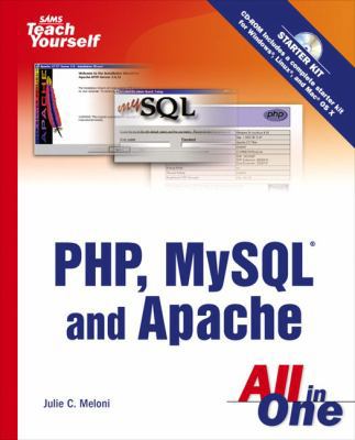 PHP, MySQL and Apache : All in One 0672327252 Book Cover