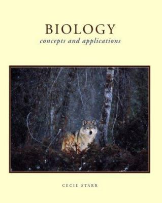 Biology: Concepts and Applications with CDROM 053450440X Book Cover