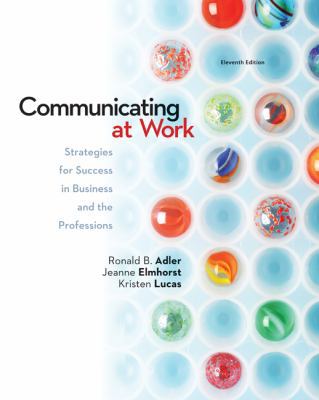 Communicating at Work, with Connect Plus Commun... 0077797426 Book Cover