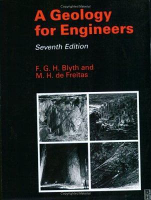 A Geology for Engineers, Seventh Edition 0713128828 Book Cover