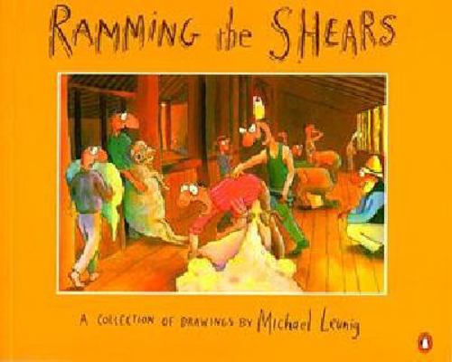 Ramming the shears: A collection of drawings 0140158014 Book Cover