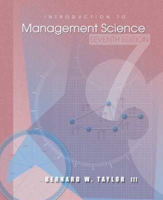 Introduction to Management Science (7th Edition) 0130331902 Book Cover