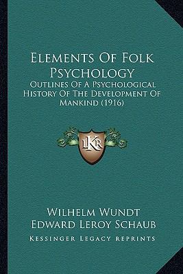 Elements Of Folk Psychology: Outlines Of A Psyc... 1164108395 Book Cover