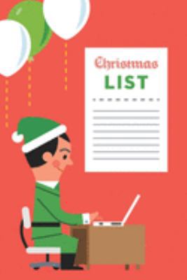 Christmas List: Festive Notebook with Checklist Boxes, Lined sections and blank pages