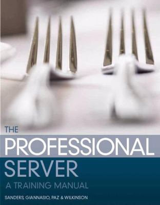 The Professional Server: A Training Manual (2nd... 0131709925 Book Cover