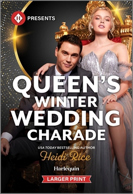 Queen's Winter Wedding Charade [Large Print] 1335631445 Book Cover