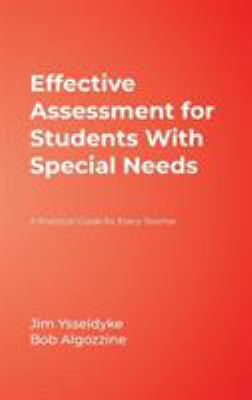 Effective Assessment for Students with Special ... 1412939437 Book Cover