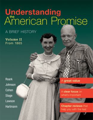 Understanding the American Promise, Volume 2: F... 1457608480 Book Cover