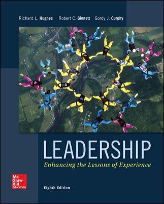 Leadership: Enhancing the Lessons of Experience 0077862406 Book Cover