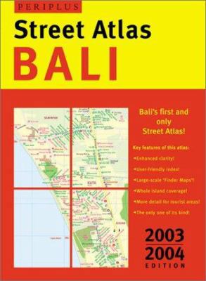 Periplus Bali Street Atlas 2003-2004 0794600883 Book Cover