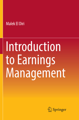 Introduction to Earnings Management 3319873717 Book Cover