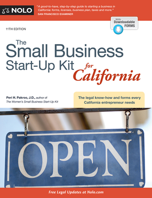 The Small Business Start-Up Kit for California 141332231X Book Cover